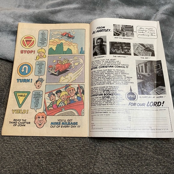 Vintage 1979 Spire Christian Comics “Archie’s Car” by Al Hartley - Picture 5 of 11